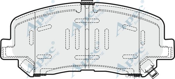 APEC BRAKING Jarrupala, levyjarru PAD1915